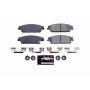 PowerStop Z23-1194 PowerStop - Z23 Daily Driver Carbon-Fiber Ceramic Brake Pads with Hardware Kit