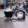 S&S Cycle 910-0687 86-19 Sportster Models 883 to 1200cc Conversion Kit - Wrinkle Black