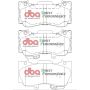 Disc Brakes Australia DB9011SP Front Street Performance Brake Pads