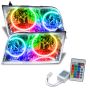 Oracle Lighting 7724-504 SMD Pre-Assembled Headlights, Chrome Bezel, Halogen, ColorSHIFT(tm) - Simple