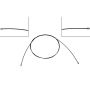 DORMAN BRAKES C92351 Parking Brake Cable