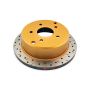 Disc Brakes Australia DBA4041XS Rear 4000 Series XS Gold Brake Rotor