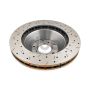 Disc Brakes Australia DBA4055XS Front 4000 Series XS Gold Brake Rotor