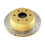 Disc Brakes Australia DBA42011XS Rear 4000 Series XS Gold Brake Rotor