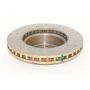 Disc Brakes Australia DBA42020XS Front 4000 Series XS Gold Brake Rotor