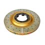 Disc Brakes Australia DBA42060XS Front 4000 Series XS Gold Brake Rotor
