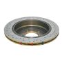 Disc Brakes Australia DBA42091XS Rear 4000 Series XS Gold Brake Rotor