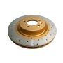 Disc Brakes Australia DBA42096XS Front 4000 Series XS Gold Brake Rotor