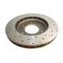 Disc Brakes Australia DBA42234XS Front 4000 Series XS Gold Brake Rotor