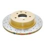 Disc Brakes Australia DBA42309XS Rear 4000 Series XS Gold Brake Rotor