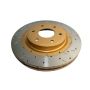 Disc Brakes Australia DBA42340XS Front 4000 Series XS Gold Brake Rotor