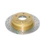 Disc Brakes Australia DBA42503XS Rear 4000 Series XS Gold Brake Rotor