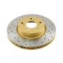 Disc Brakes Australia DBA42508XS Front 4000 Series XS Gold Brake Rotor