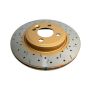 Disc Brakes Australia DBA42526XS Front 4000 Series XS Gold Brake Rotor