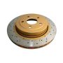 Disc Brakes Australia DBA42533XS Rear 4000 Series XS Gold Brake Rotor