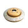 Disc Brakes Australia DBA42633XS Rear 4000 Series XS Gold Brake Rotor