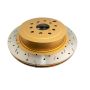 Disc Brakes Australia DBA42656XS10 Rear 4000 Series XS Gold Brake Rotor