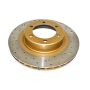 Disc Brakes Australia DBA42700XS Front 4000 Series XS Gold Brake Rotor