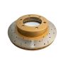 Disc Brakes Australia DBA42714XS Front 4000 Series XS Gold Brake Rotor
