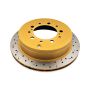 Disc Brakes Australia DBA42723XS Rear 4000 Series XS Gold Brake Rotor