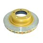 Disc Brakes Australia DBA42724XS Front 4000 Series XS Gold Brake Rotor