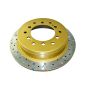 Disc Brakes Australia DBA42737XS Rear 4000 Series XS Gold Brake Rotor