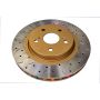 Disc Brakes Australia DBA42744XS Front 4000 Series XS Gold Brake Rotor