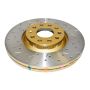 Disc Brakes Australia DBA42800XS Front 4000 Series XS Gold Brake Rotor