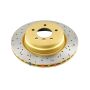 Disc Brakes Australia DBA42859XS Rear 4000 Series XS Gold Brake Rotor