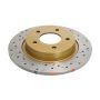 Disc Brakes Australia DBA42957XS Rear 4000 Series XS Gold Brake Rotor