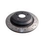 Disc Brakes Australia DBA42969BLKXS Rear 4000 Series XS Gold Brake Rotor