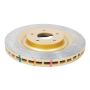 Disc Brakes Australia DBA42992XS Front 4000 Series XS Gold Brake Rotor