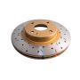 Disc Brakes Australia DBA4538XS Front 4000 Series XS Gold Brake Rotor