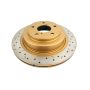 Disc Brakes Australia DBA4653XS Rear 4000 Series XS Gold Brake Rotor