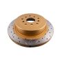 Disc Brakes Australia DBA4655XS10 Rear 4000 Series XS Gold Brake Rotor