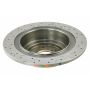 Disc Brakes Australia DBA4657XS Rear 4000 Series XS Gold Brake Rotor