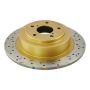 Disc Brakes Australia DBA4657XS Rear 4000 Series XS Gold Brake Rotor