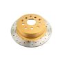 Disc Brakes Australia DBA4749XS Rear 4000 Series XS Gold Brake Rotor
