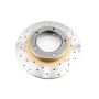 Disc Brakes Australia DBA4790XS Front 4000 Series XS Gold Brake Rotor
