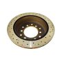 Disc Brakes Australia DBA4793XS Rear 4000 Series XS Gold Brake Rotor