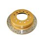 Disc Brakes Australia DBA4793XS Rear 4000 Series XS Gold Brake Rotor
