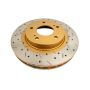 Disc Brakes Australia DBA4909XS Front 4000 Series XS Gold Brake Rotor