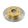 Disc Brakes Australia DBA4915XS Rear 4000 Series XS Gold Brake Rotor