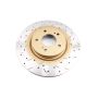 Disc Brakes Australia DBA4928XS Front 4000 Series XS Gold Brake Rotor