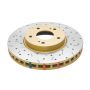 Disc Brakes Australia DBA4963XS Front 4000 Series XS Gold Brake Rotor