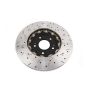 Disc Brakes Australia DBA52218BLKXS Front 5000 Series XS Brake Rotor