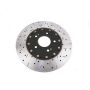 Disc Brakes Australia DBA52218BLKXS Front 5000 Series XS Brake Rotor