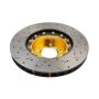 Disc Brakes Australia DBA52858GLDXS Front 5000 Series XS Brake Rotor