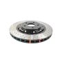 Disc Brakes Australia DBA53922BLKXD Front 5000 Series XD Brake Rotor