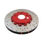 Disc Brakes Australia DBA5600REDXS Front 5000 Series XS Brake Rotor